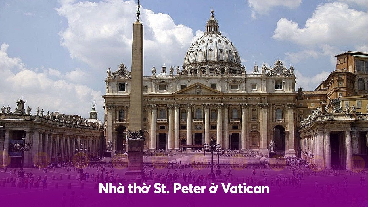 Nhà thờ kiến trúc Nhà thờ St. Peter ở Vatican