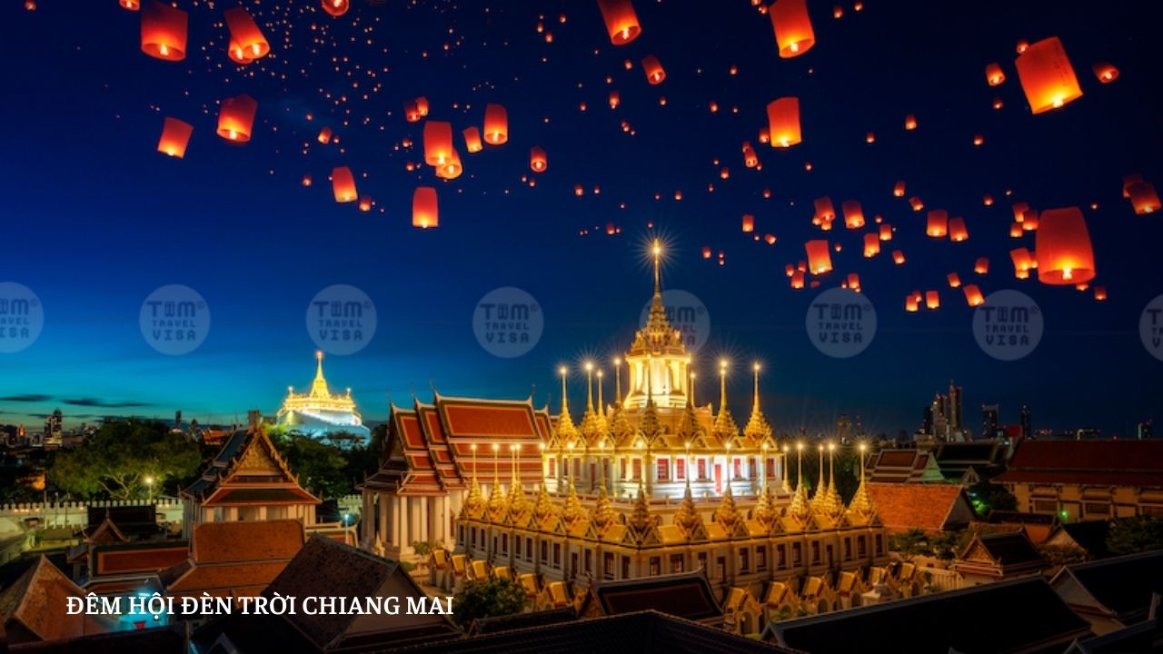 Lịch sử và ý nghĩa của đêm hội đèn trời Chiang Mai