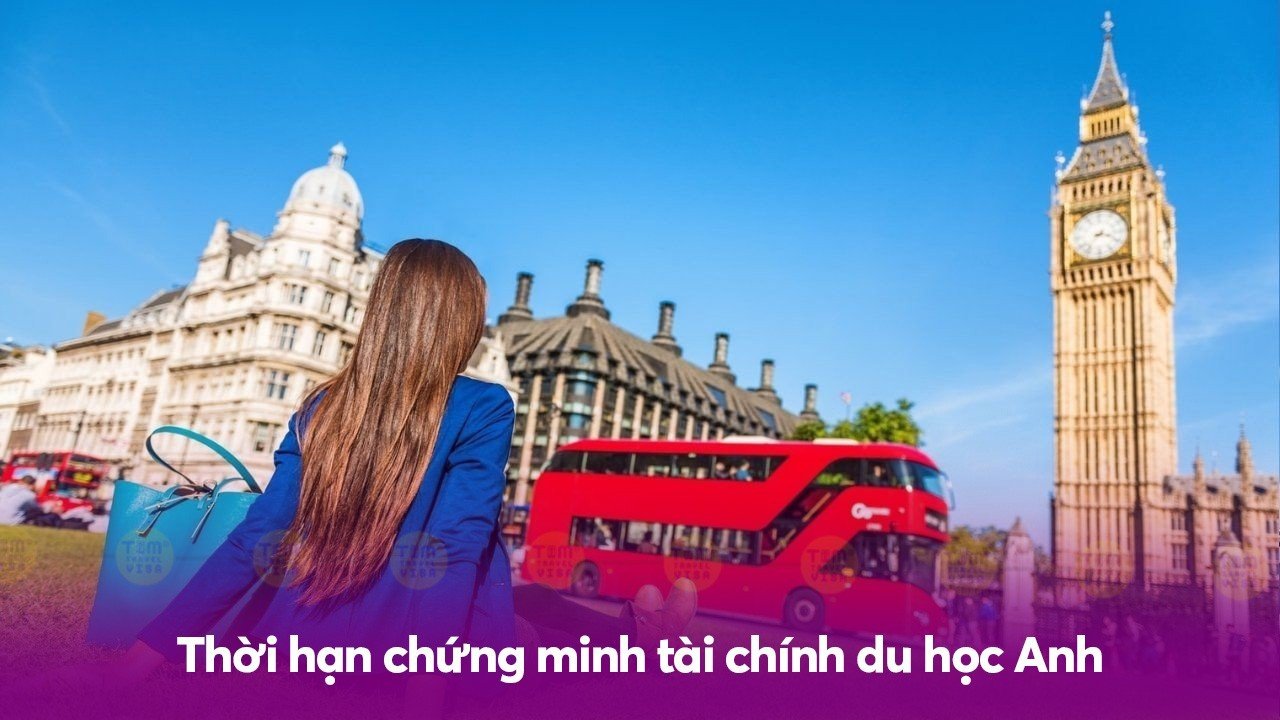 Thời hạn chứng minh tài chính du học Anh