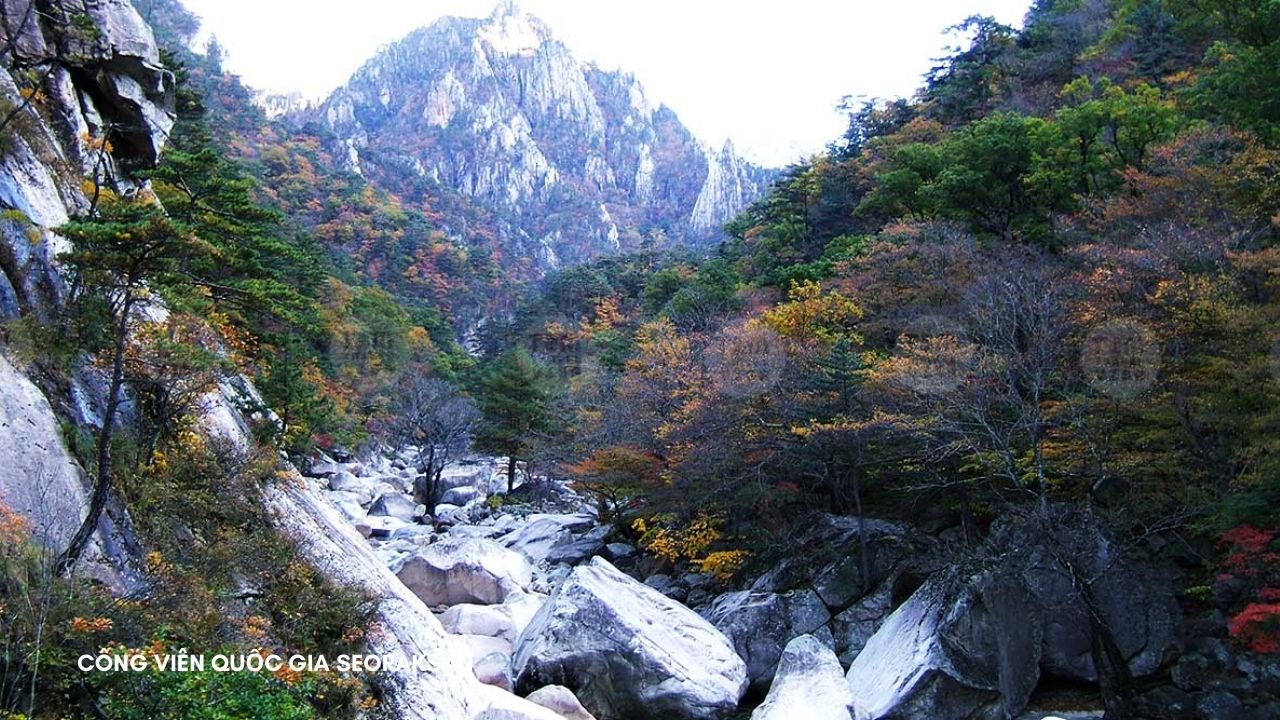 Công viên quốc gia Seoraksan vào mùa đông