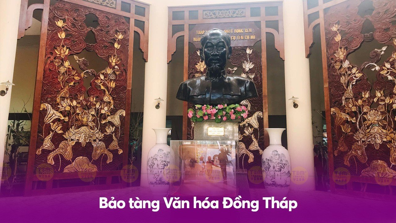 Địa điểm tham quan Đồng Tháp: Bảo tàng Văn hóa Đồng Tháp