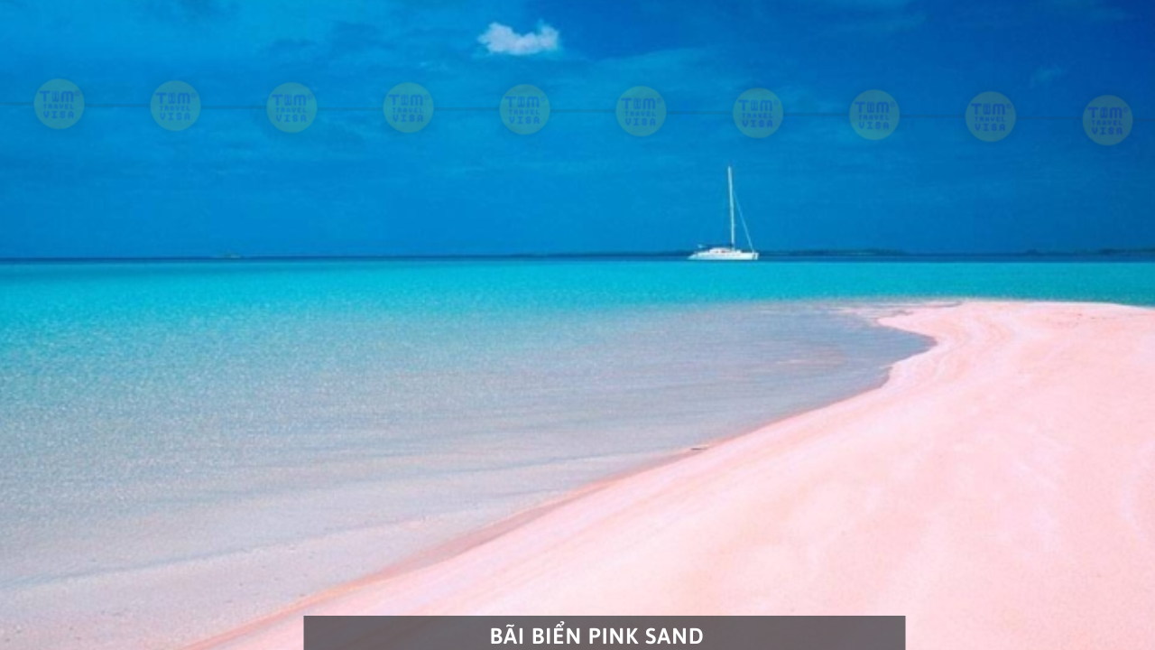 pink sand