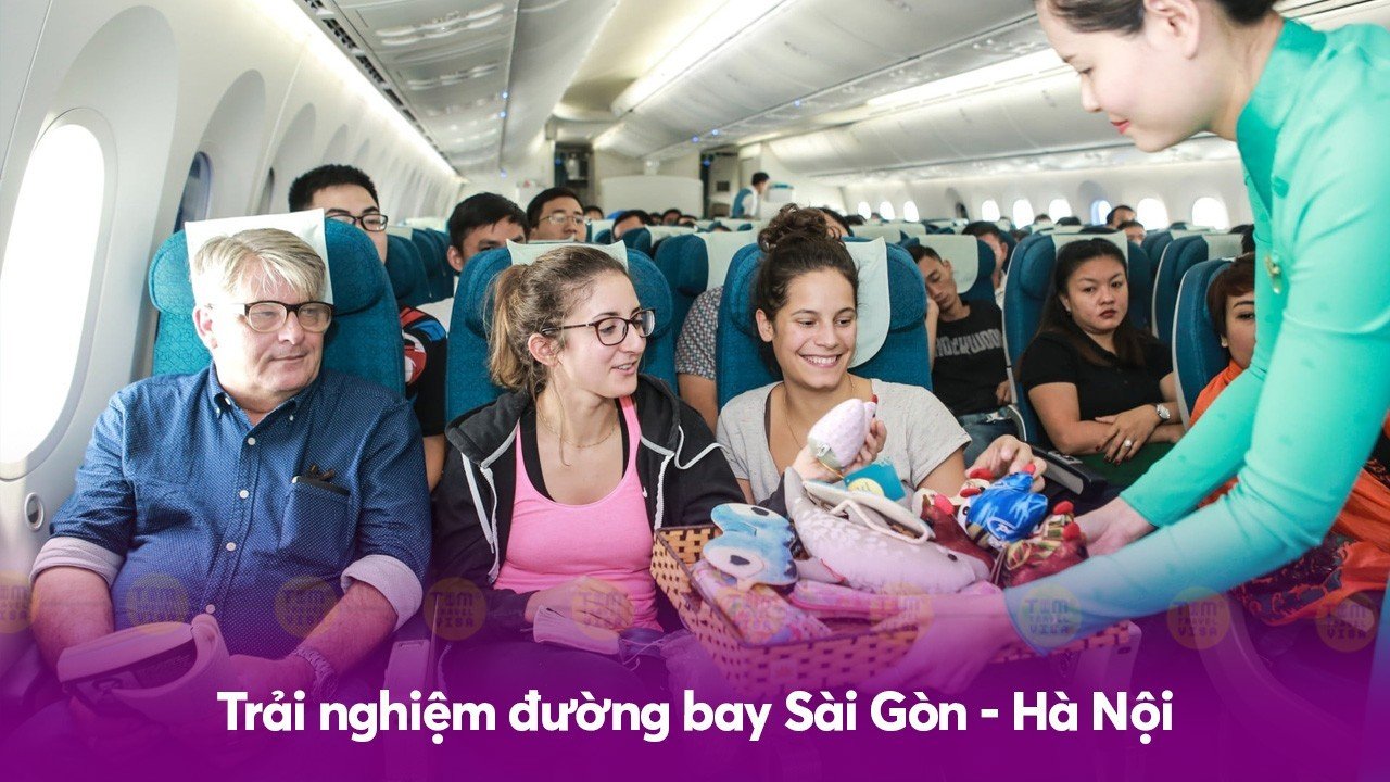 Trải nghiệm đường bay Sài Gòn - Hà Nội