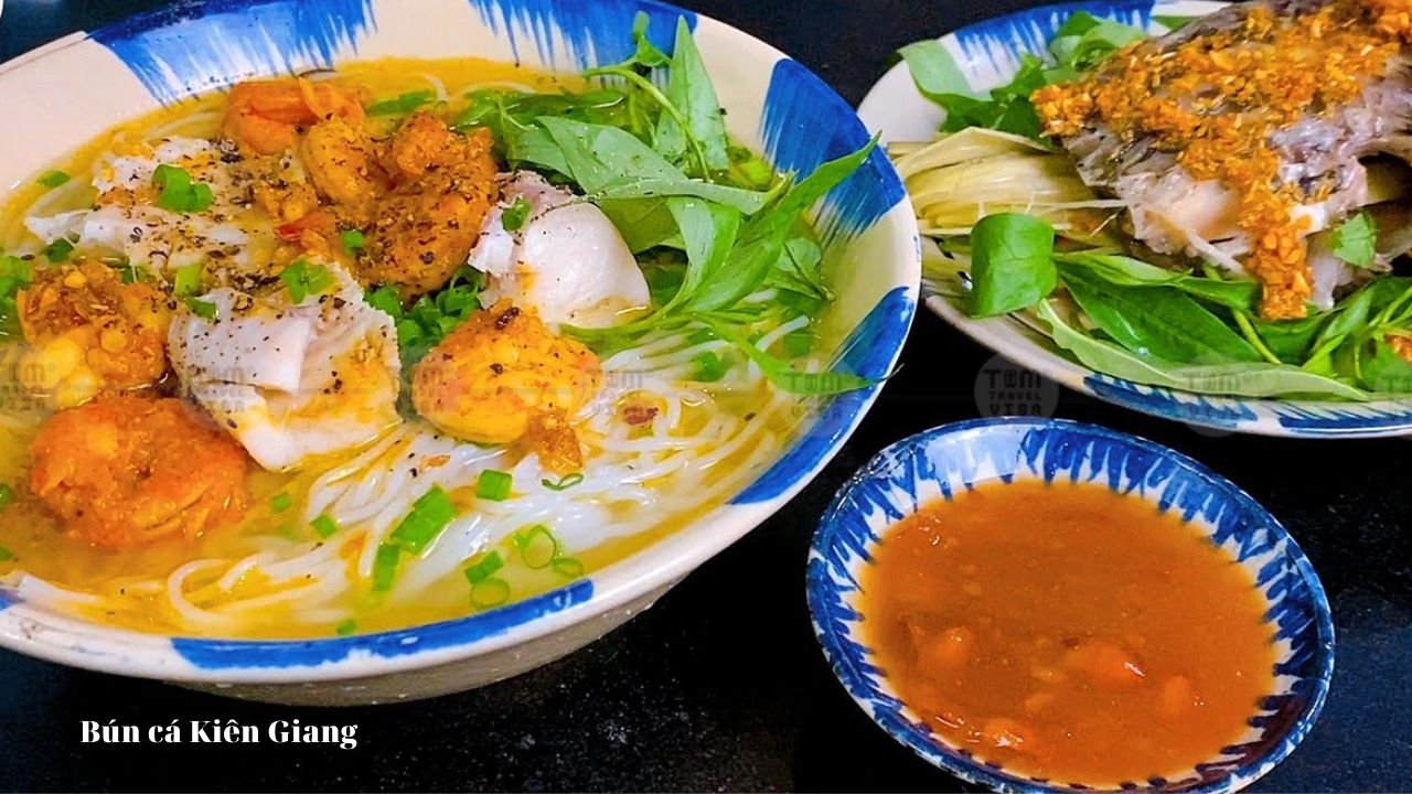 Bún cá Kiên Giang