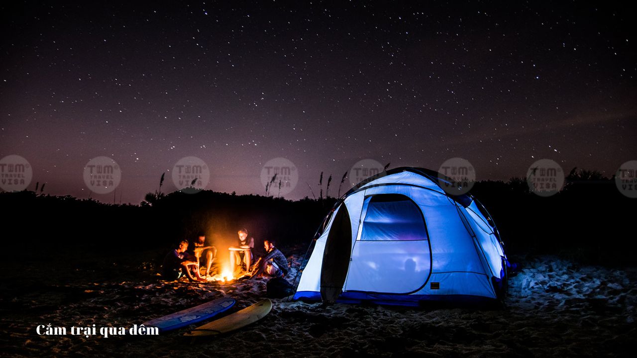 Kinh nghiệm cắm trại qua đêm