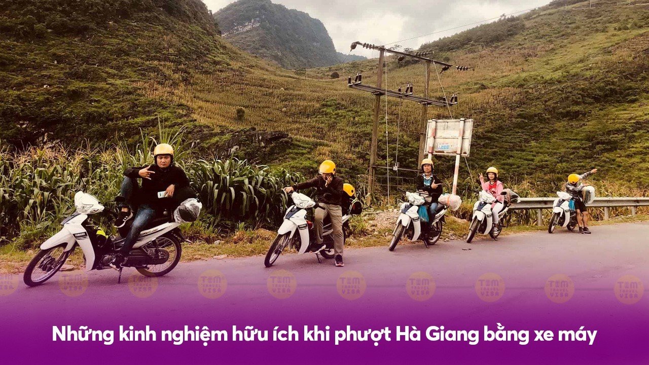 Những kinh nghiệm hữu ích khi phượt Hà Giang bằng xe máy