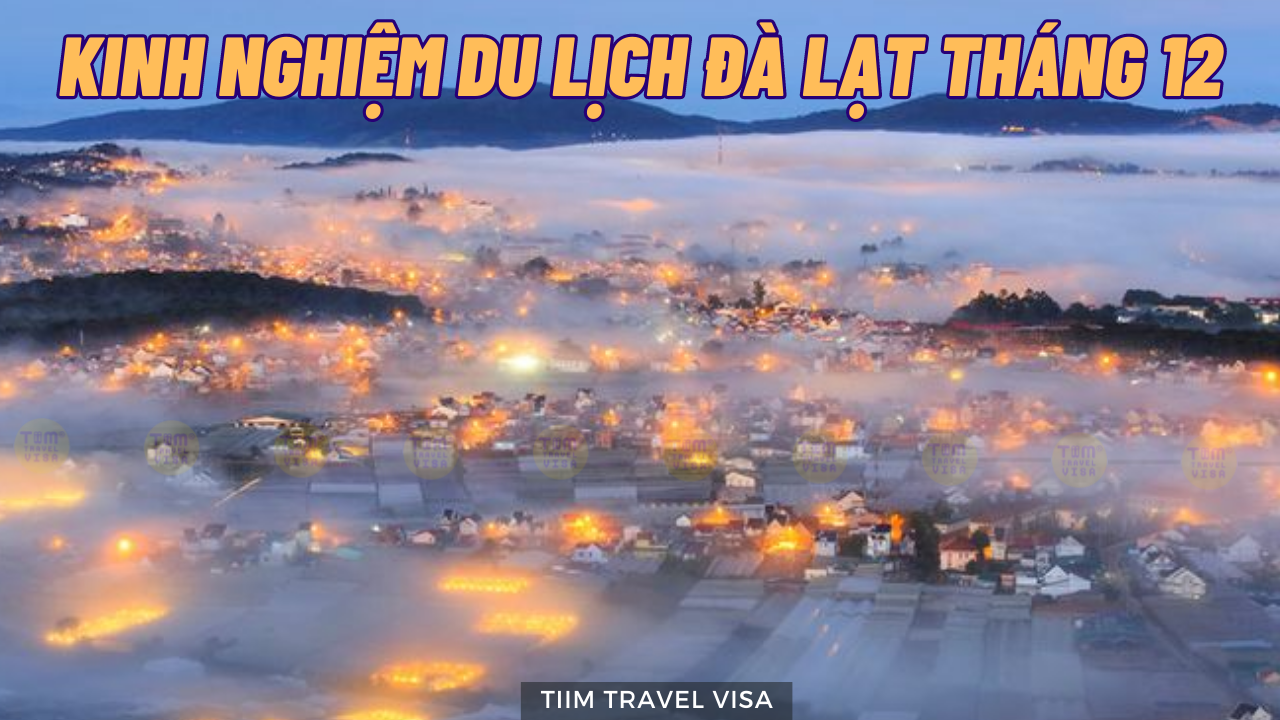Kinh nghiệm du lịch Đà Lạt tháng 12 siêu hữu ích