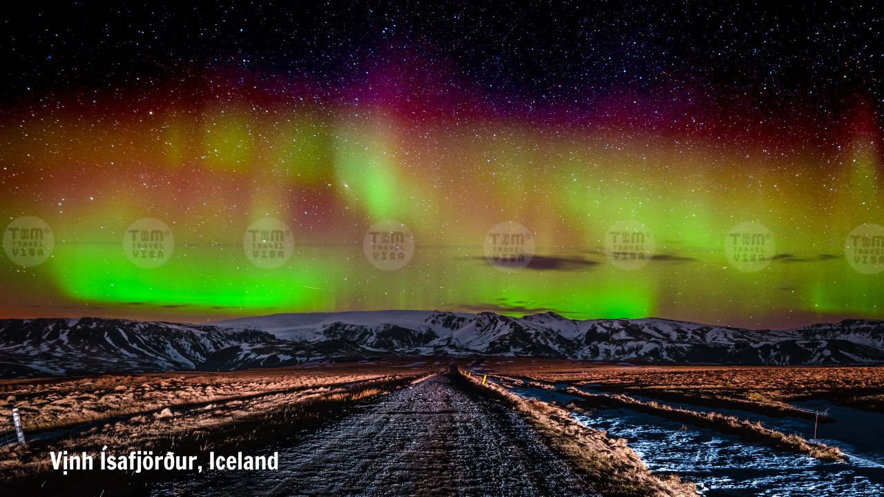 Vịnh Ísafjörður, Iceland