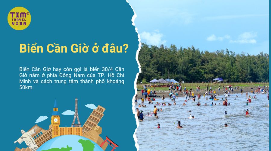 Biển Cần Giờ ở đâu?