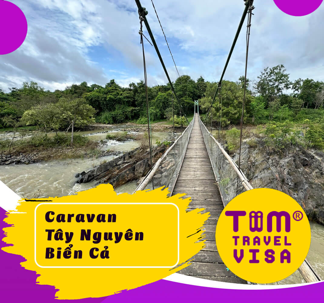 Tour caravan Tây Nguyên và Biển Cả 11 ngày 10 đêm