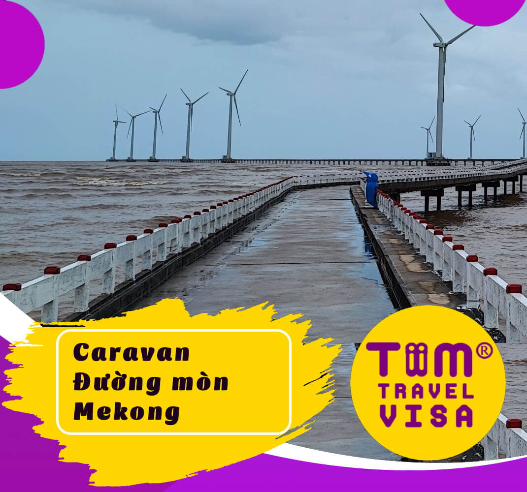 Tour caravan đường mòn Mekong 8 tỉnh 7 ngày 6 đêm