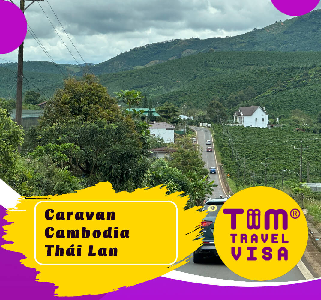 Tour caravan Cambodia Thái Lan 8 ngày 7 đêm
