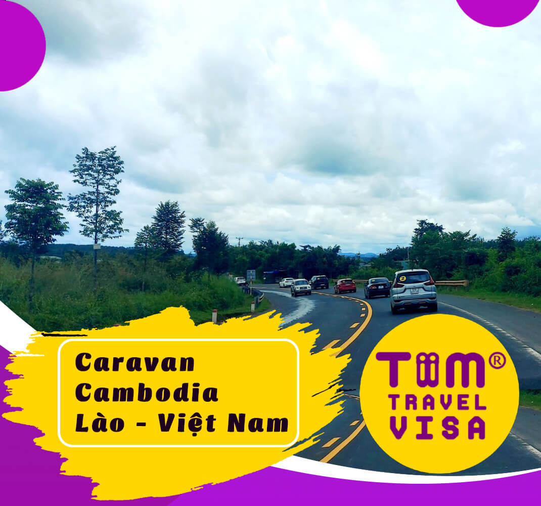 Tour caravan Cambodia Lào Việt Nam 11 ngày 10 đêm