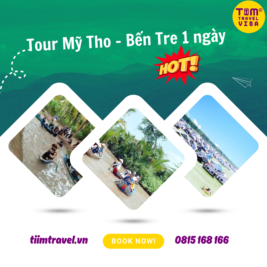 Tour Mỹ Tho - Bến Tre 1 ngày 