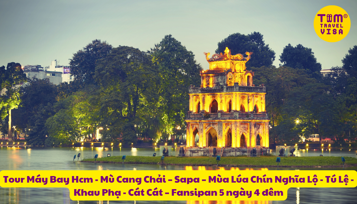 Tour Máy Bay Hcm - Mù Cang Chải – Sapa – Mùa Lúa Chín Nghĩa Lộ - Tú Lệ - Khau Phạ - Cát Cát – Fansipan 5 ngày 4 đêm