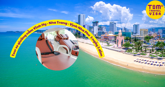 Tour xe giường nằm Vĩnh Hy - Nha Trang - Vịnh Nha Phu 3 ngày 3 đêm