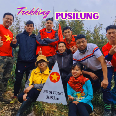 Trekking Pusilung 3083m kỳ vĩ 4 ngày 4 đêm