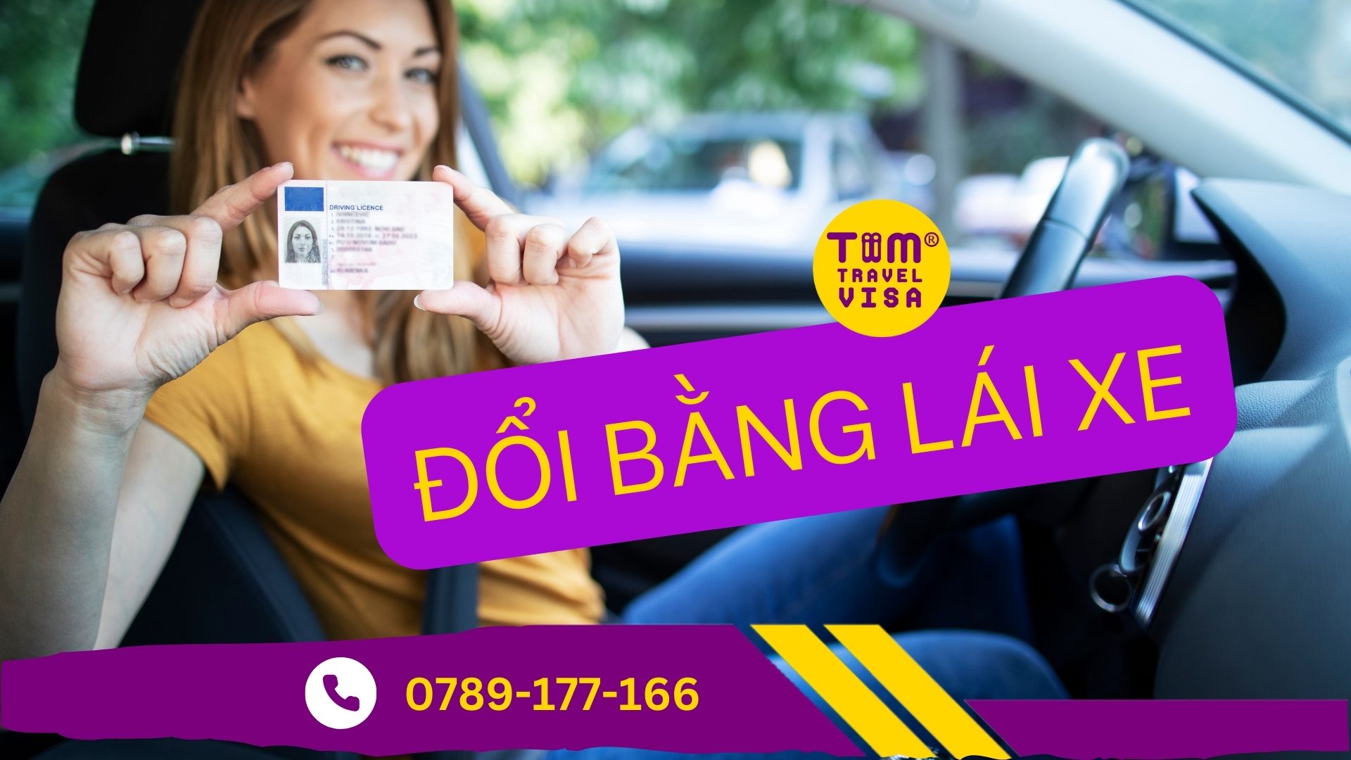 Change Driving License / Đổi bằng lái xe