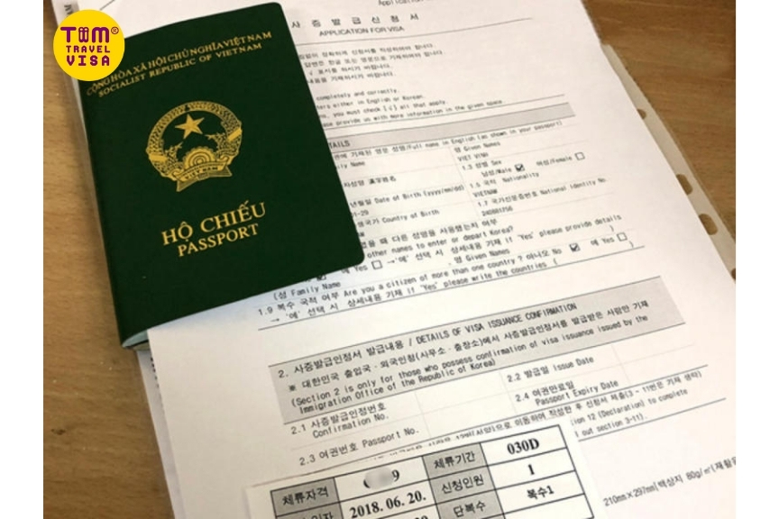 Hướng dẫn chuẩn bị hồ sơ xin visa Hàn Quốc