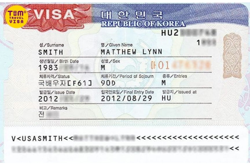 Visa Hàn Quốc là gì