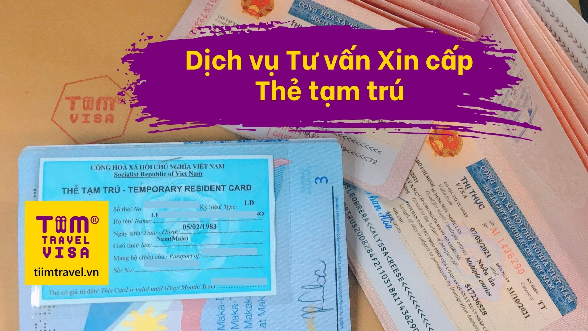 làm thẻ tạm trú