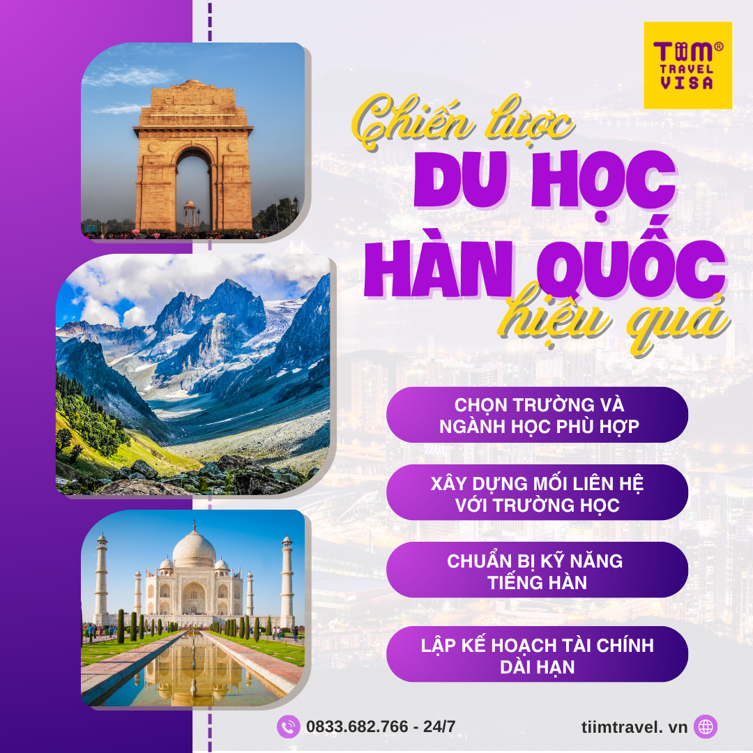 Chiến lược du học hàn quốc hiệu quả