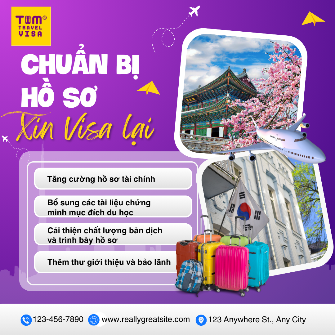 Chuẩn bị hồ sơ xin visa lại 