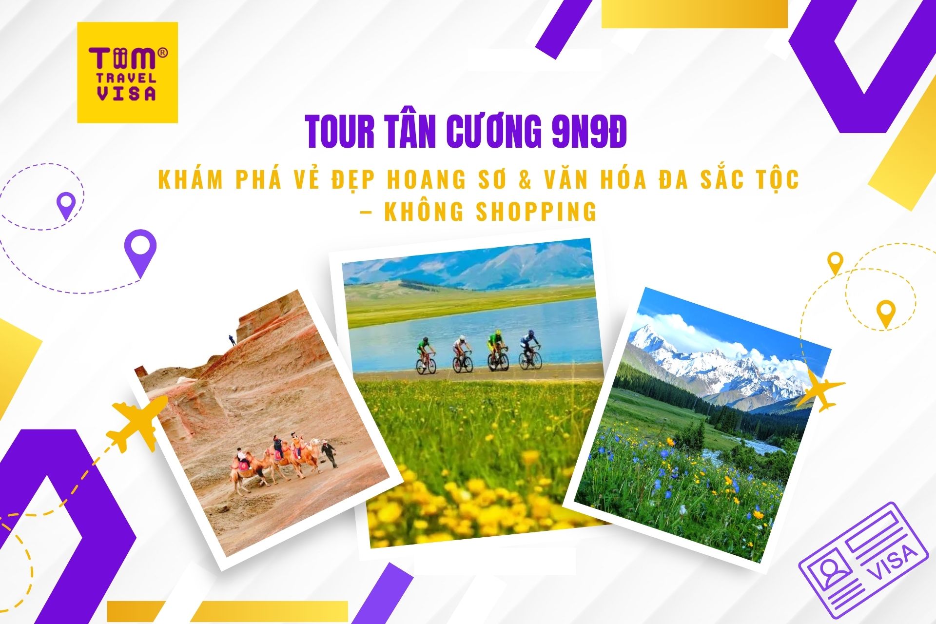 Tour Tân Cương 9N9Đ: Khám Phá Vẻ Đẹp Hoang Sơ & Văn Hóa Đa Sắc Tộc – KHÔNG SHOPPING