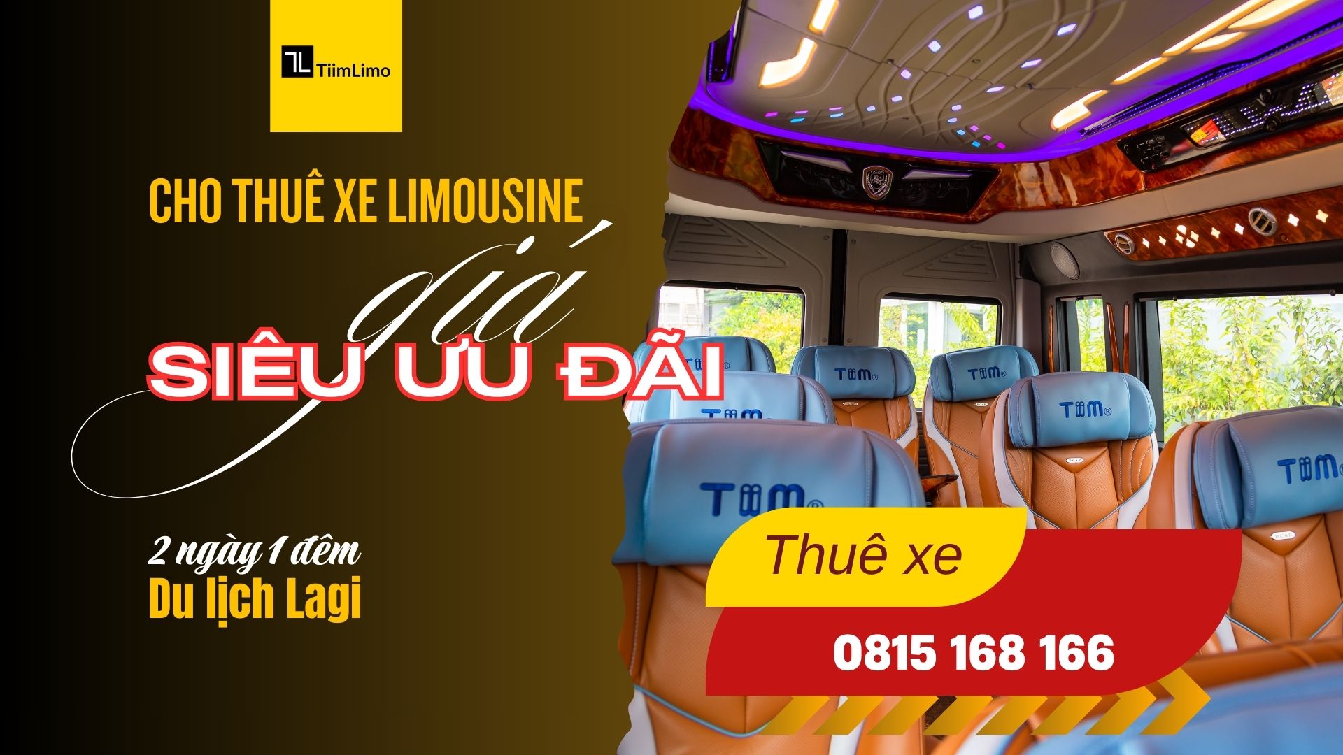 Cho thuê xe Limousine Lagi 2 ngày
