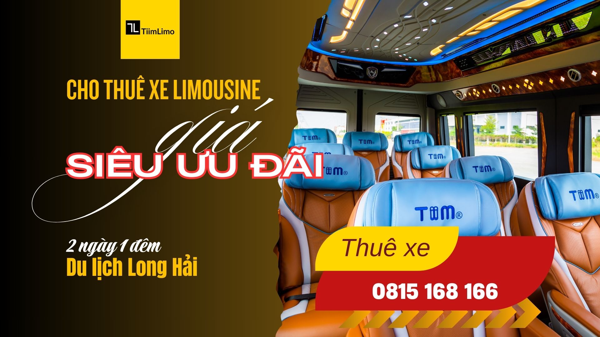 Cho thuê xe Limousine Long Hải 2 ngày