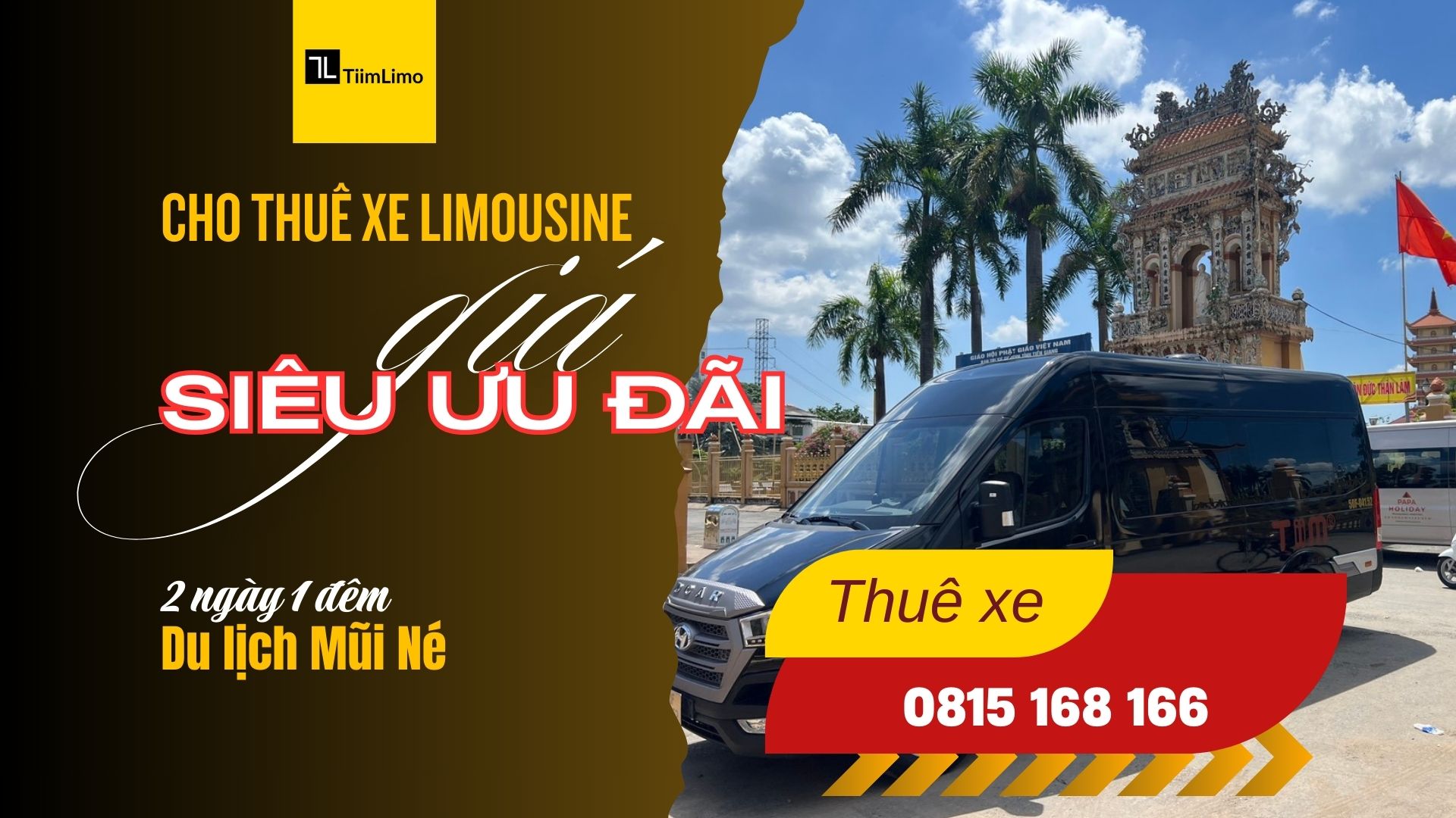 Cho thuê xe Limousine Mũi Né 2 ngày
