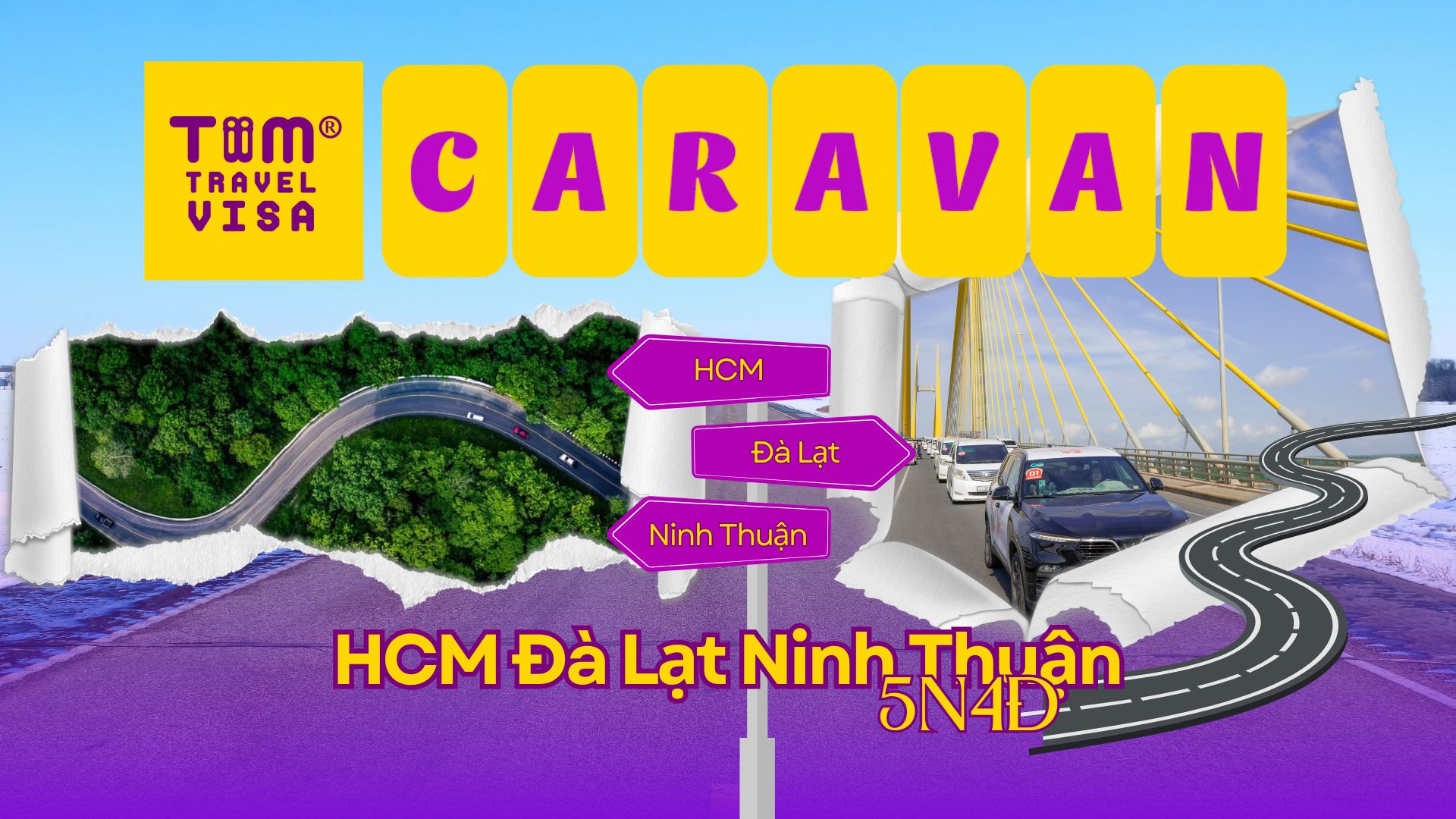 Tour Caravan HCM - Đà Lạt - Ninh Thuận 5N4Đ: Một Hành Trình Bốn Mùa Trên Vô Lăng