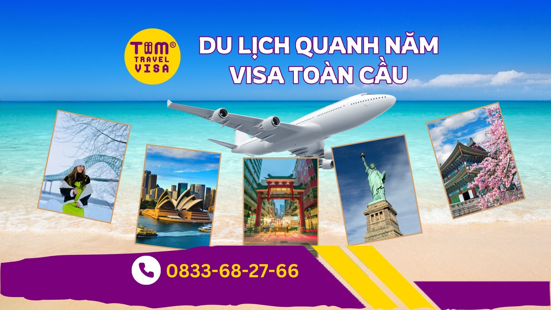 Du lịch nước ngoài quanh năm – chọn đúng thời điểm, chuẩn bị visa sớm để hành trình trọn vẹn