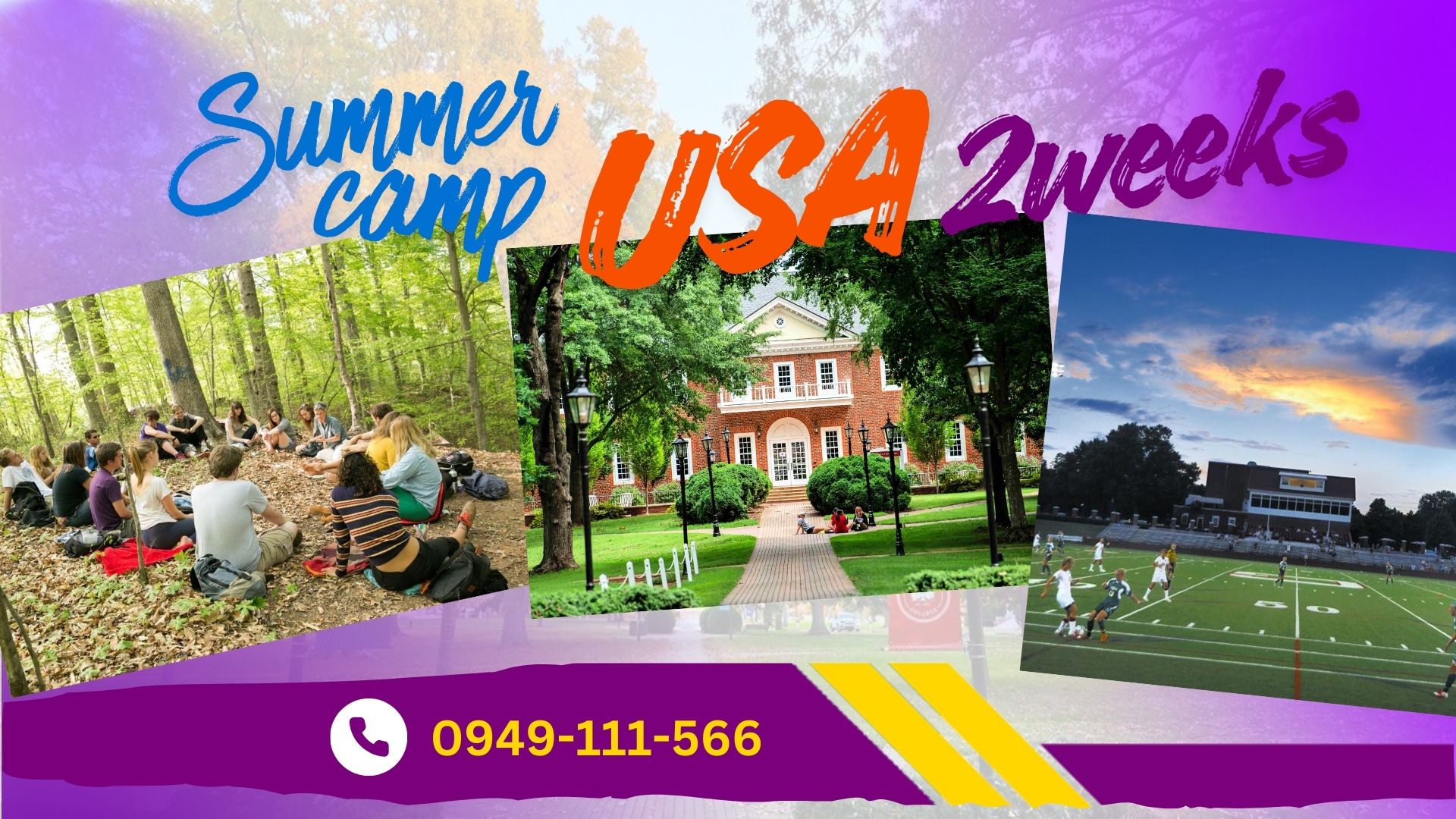 Summer Camp Mỹ 2026 - Trại Hè Mỹ 2 Tuần
