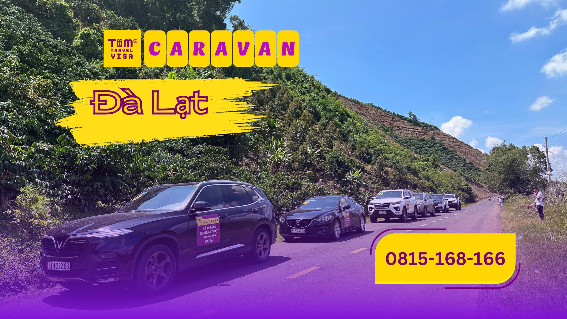 Tour caravan Đà Lạt 3 ngày 2 đêm khách sạn 5 sao