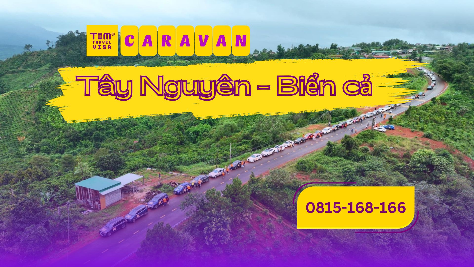 Tour caravan Tây Nguyên và Biển Cả 11 ngày 10 đêm