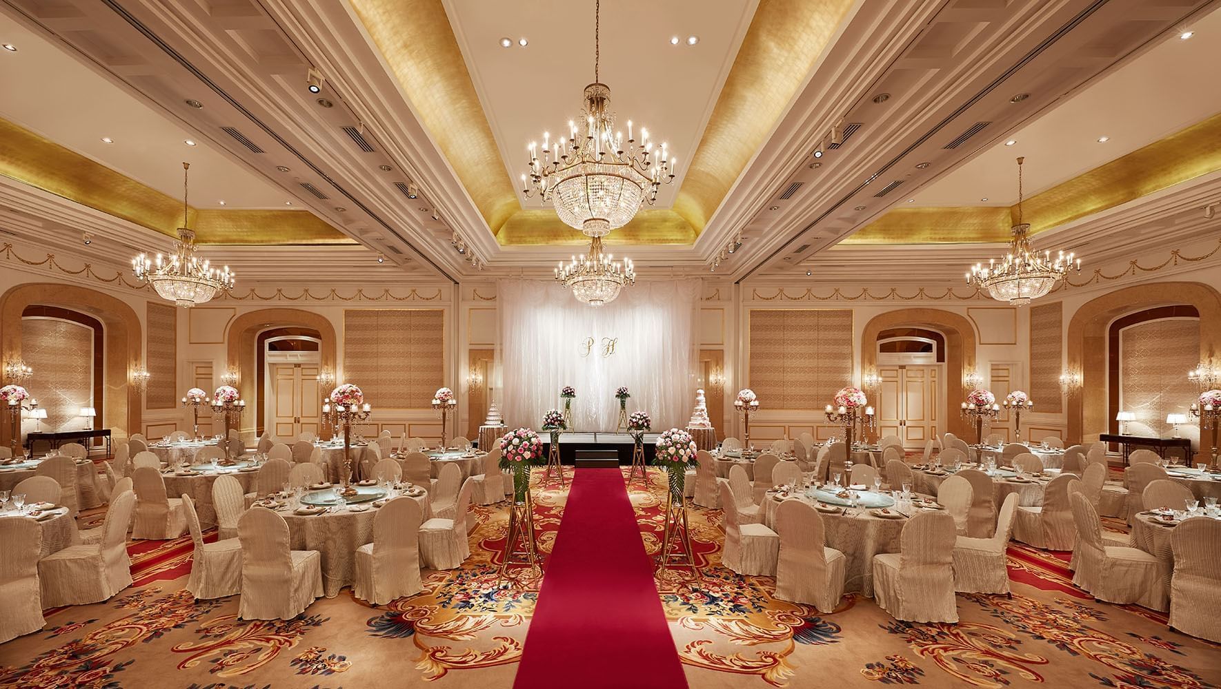 Sảnh tiệc tại Park Hyatt Saigon (Quận 1) &ndash; Sang trọng v&agrave; ấm c&uacute;ng