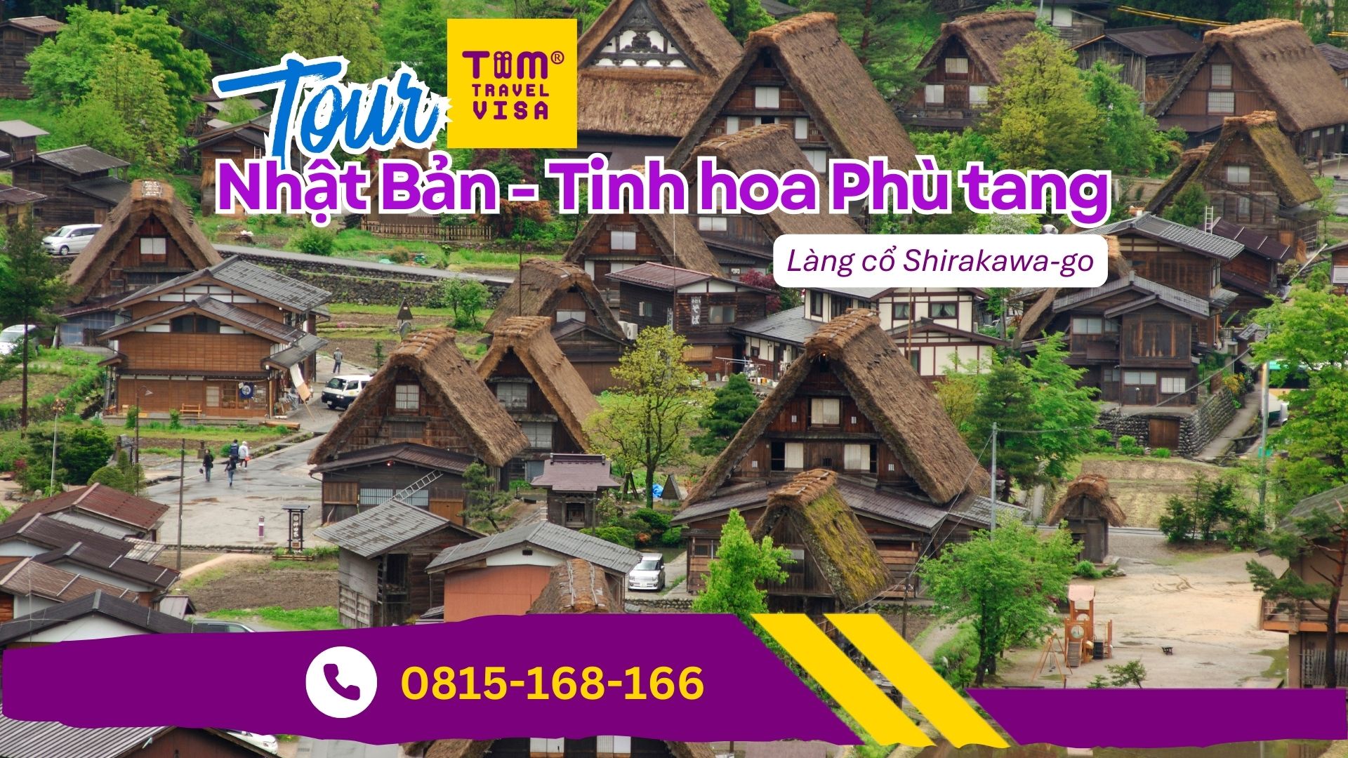 Tour Nhật Bản 2026: Cung Đường V&agrave;ng Kết Hợp L&agrave;ng Cổ - Tinh hoa Ph&ugrave; Tang 6N5Đ