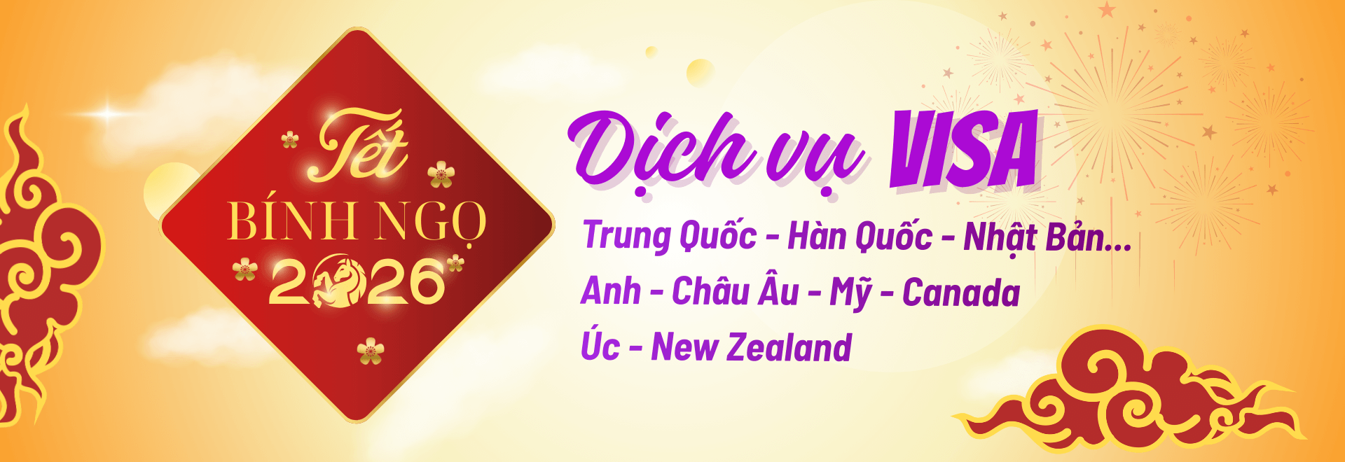 Visa Trung Quốc, Visa Hàn Quốc, Visa Nhật Bản, Visa Anh, Visa Châu Âu, Visa Mỹ, Visa Canada, Visa Úc, Visa New Zealand