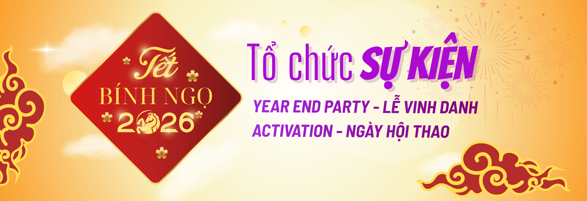 Year End Party, Lễ Vinh Danh, Activation, Ngày hội thao