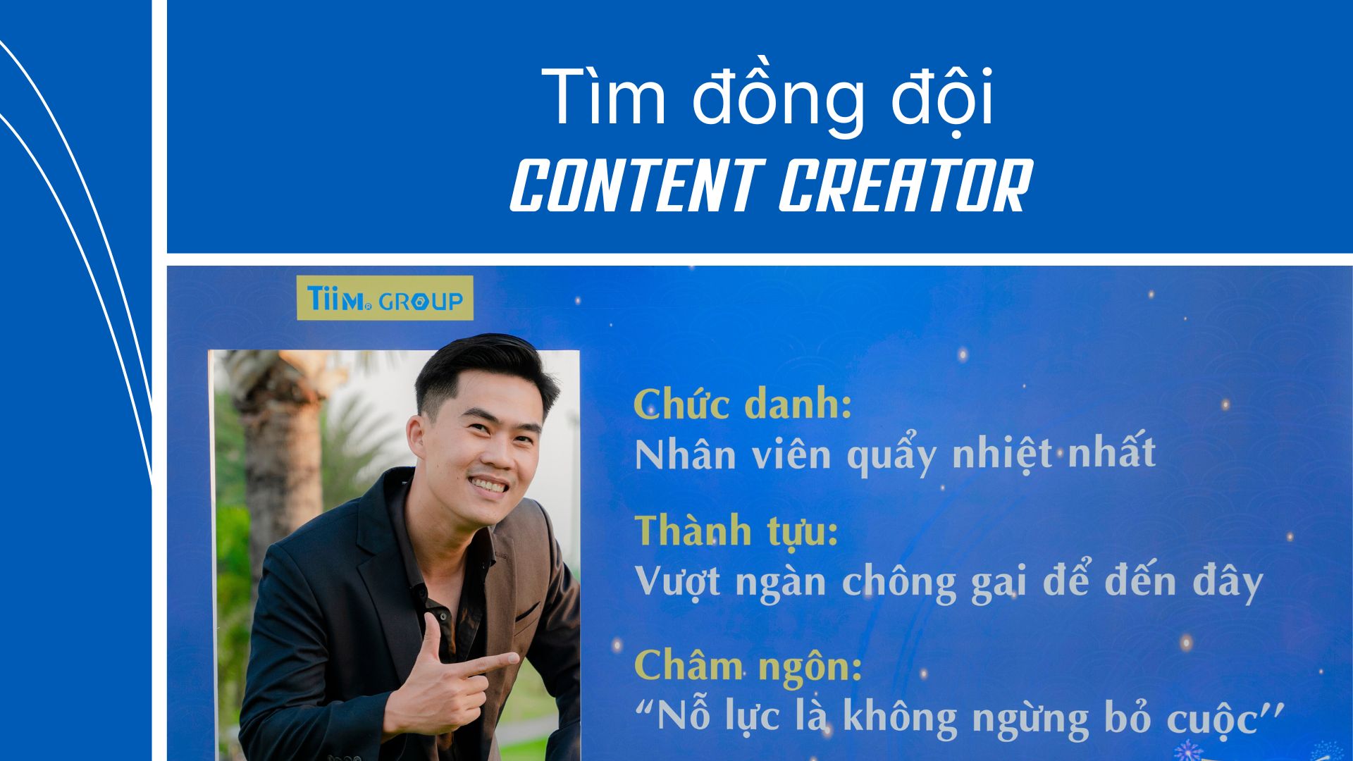 Tìm đồng đội - Vị trí: CONTENT CREATOR