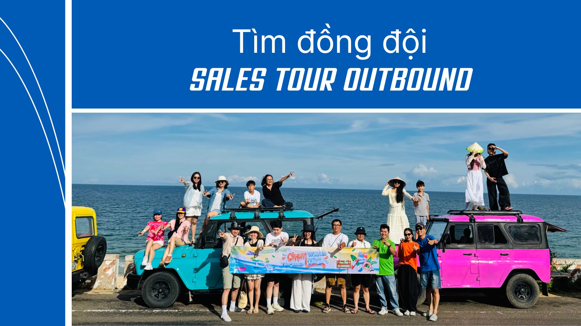 Tìm đồng đội - Vị trí: SALES TOUR OUTBOUND