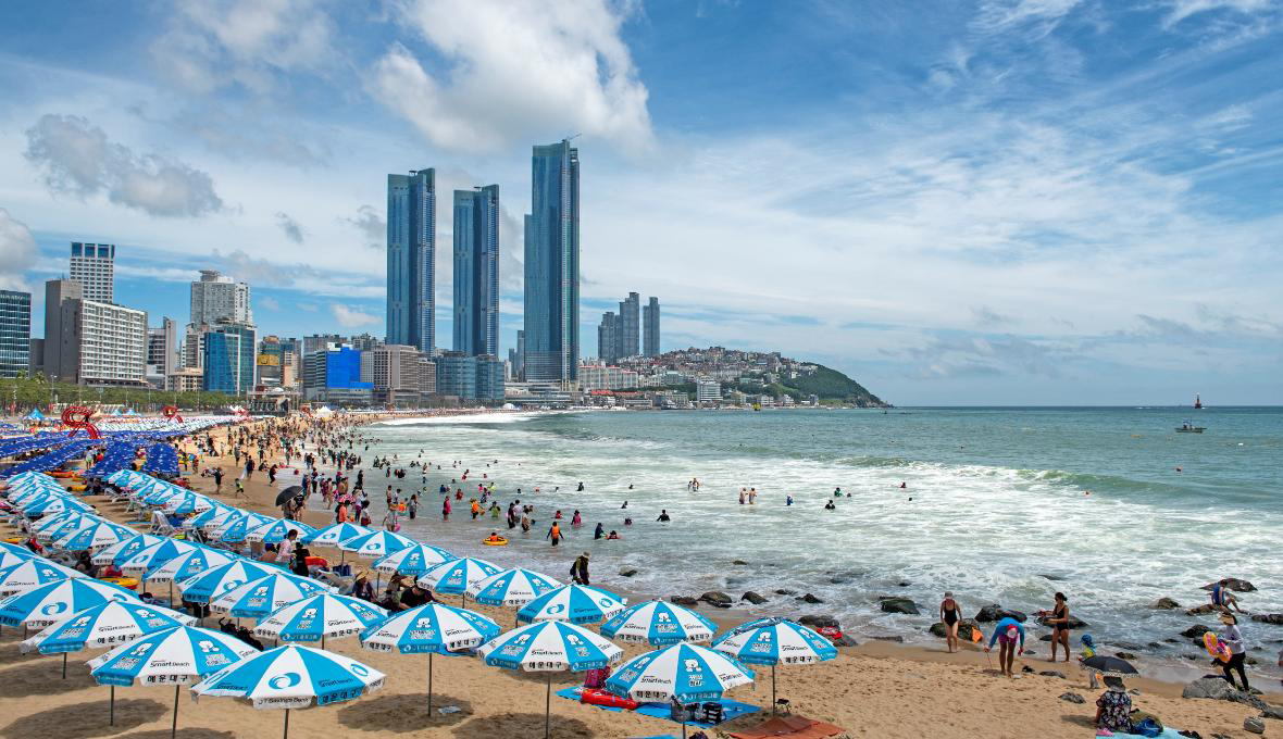 B&atilde;i biển Haeundae