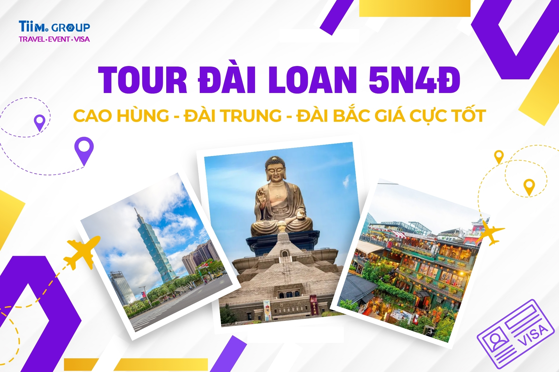 Tour Đài Loan 5N4Đ: Cao Hùng - Đài Trung - Đài Bắc Giá Cực Tốt