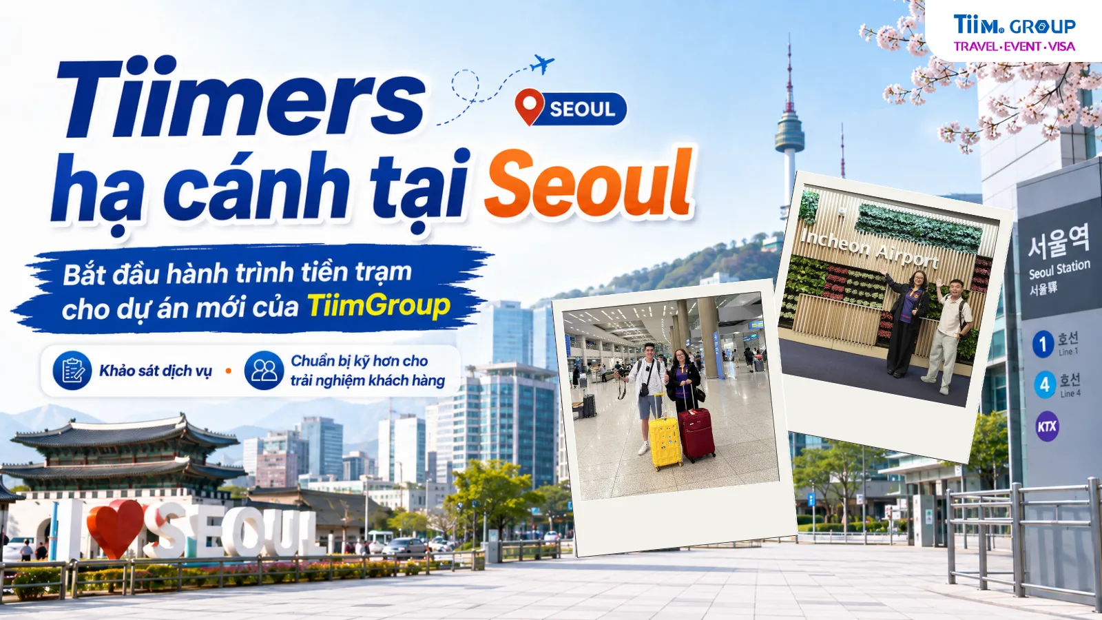 Tiimers hạ cánh tại Seoul: Bắt đầu hành trình tiền trạm cho dự án mới của TiimGroup