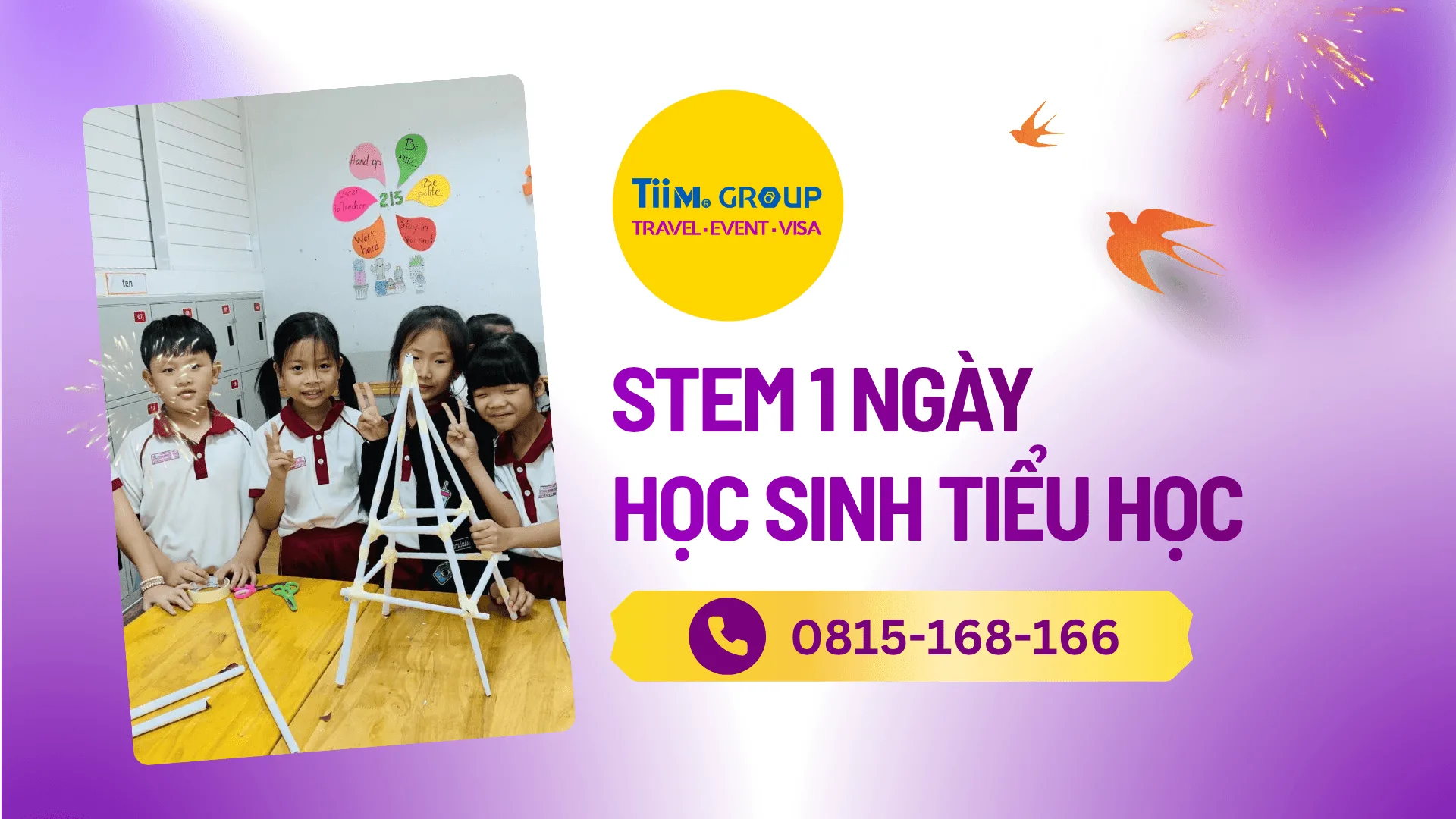 Chương trình STEM 1 ngày kết hợp thi đấu STEM dành cho học sinh Tiểu học - Tham Quan Robot, AI, Drone, AR, VR