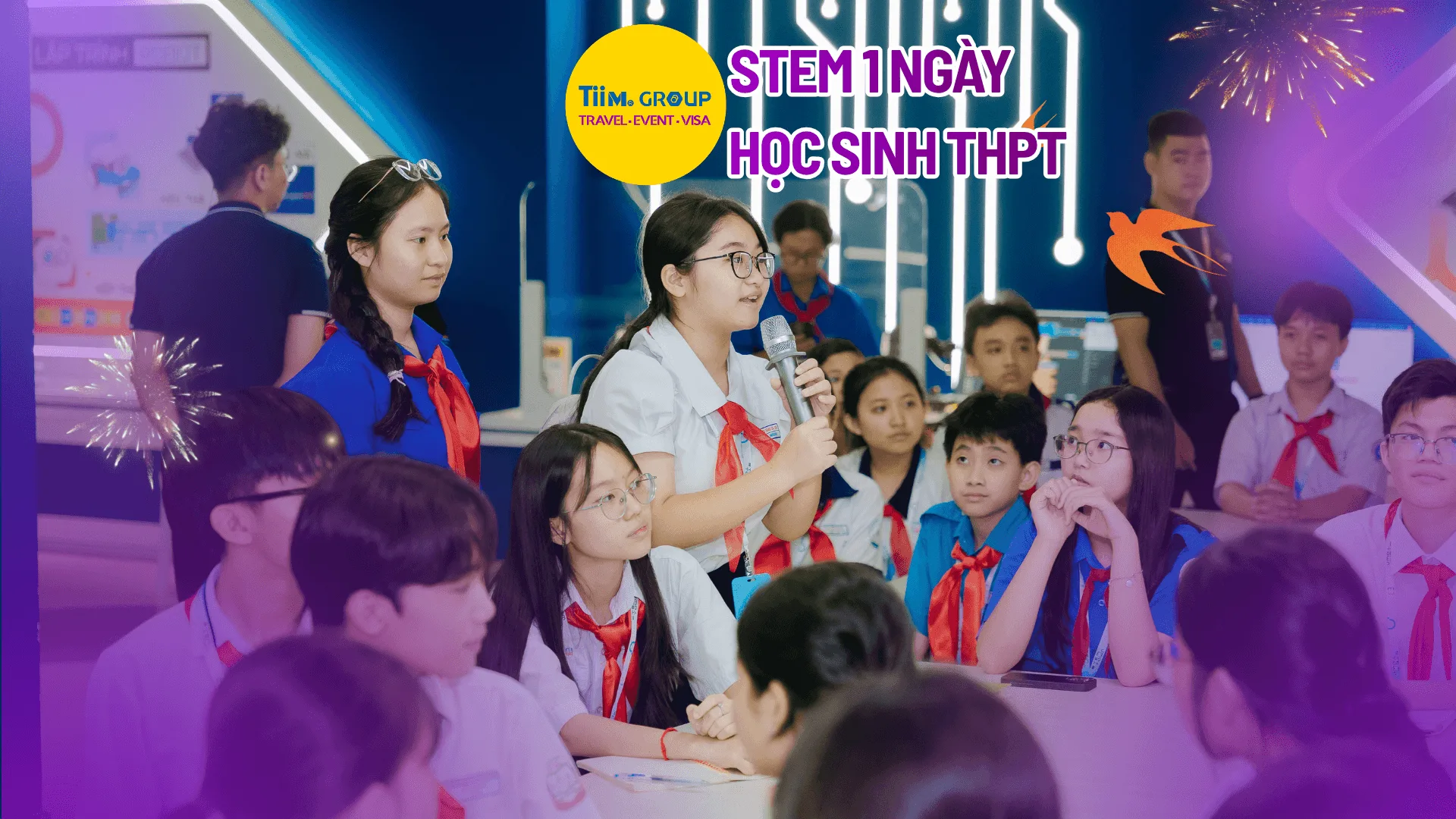 Chương trình STEM 1 ngày kết hợp thi đấu STEM dành cho học sinh THPT - Hướng Nghiệp STEM, AI và Robotics